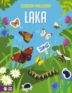 Ozdabiam naklejkami - Łąka