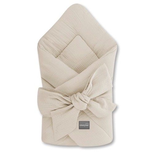 Sleepee rożek muślinowy sand