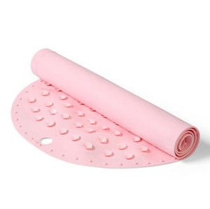 Mata antypoślizgowa do wanny 70x35 cm Różowa, Babyono