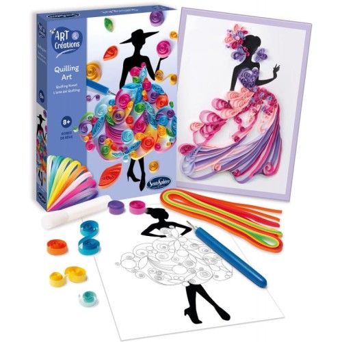 sentosphere quilling sukienki
