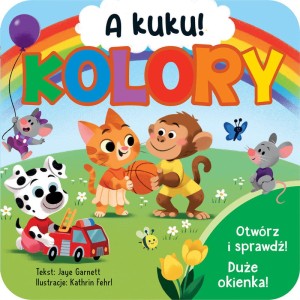 A kuku Kolory - książeczka z okienkami, Olesiejuk