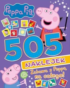 Peppa Pig 505 naklejek - Zabawa z Peppą na całego