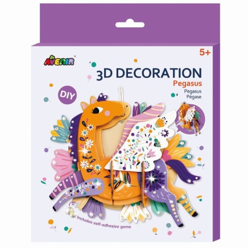 Avenir dekoracja 3d pegaz