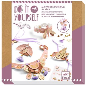 Zestaw Zrób to Sam - Skórzana Biżuteria Ptaszek, Djeco