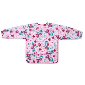 Śliniak z długim rękawkiem Floral 2 lata+, Babyono