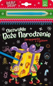 Zdrapywanka z rysikiem - Niezwykłe Boże Narodzenie