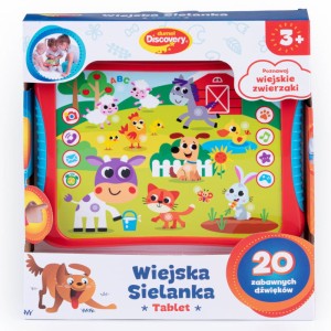 Zabawka interaktywna Tablet Wiejska Sielanka, Dumel Discovery