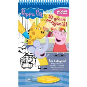 Świnka Peppa - wodne kolorowanie - W gronie przyjaciół