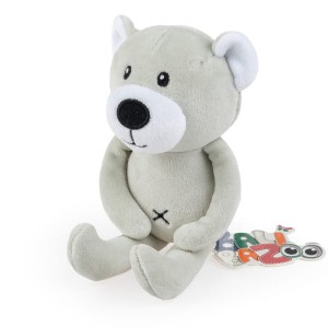 Przytulanka Miś Tulimy 19 cm jasno-szary,  Balibazoo