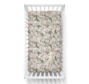 Prześcieradło do łóżeczka 70x140 Animals Garden ze Zwierzątkami, BabySteps