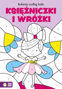 Koloruję według kodu - Księżniczki i wróżki, Zielona Sowa