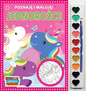 Poznaję i maluję - Jednorożce, Olesiejuk