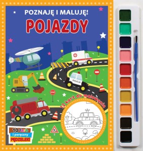 Poznaję i maluję - Pojazdy, Olesiejuk