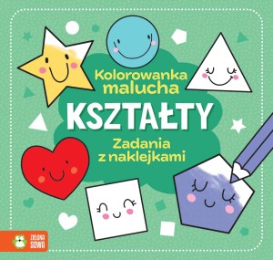 Kolorowanka malucha - Kształty, Zielona Sowa