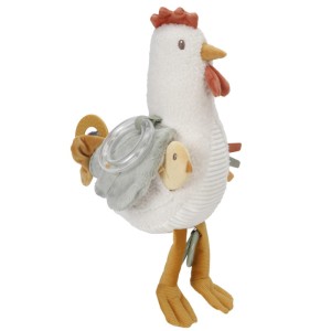 Przytulanka aktywizująca Kurczaczek 25 cm Little Farm, Little Dutch