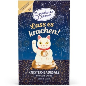 Strzelająca sól do kąpieli - Na szczęście 60g, Dresdner Essenz