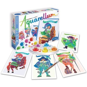 Zestaw do malowania Aquarellum Junior - Muszkieterowie, SentoSphere