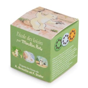 Wymienne bajki do projektorów - PRZYGODY MISIA, Moulin Roty