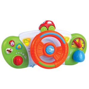 Interaktywna Kierownica - Panel Sterowania Mini Samochodzik, Dumel Discovery