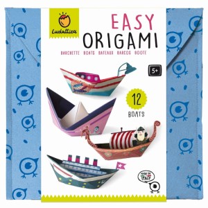 Zestaw kreatywny Easy Origami - STATKI I ŁÓDKI, Ludattica