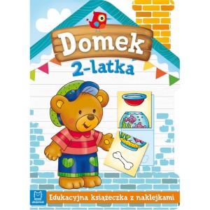 Domek 2-latka - edukacyjna książeczka z naklejkami, Aksjomat