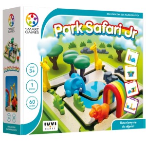 Gra logiczna Safari Park wersja PL 3+, Smart Games