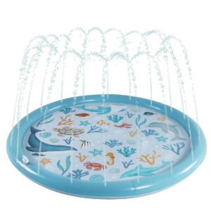 Mata wodna dla dzieci Blue Ocean Dreams 150 cm, Little Dutch