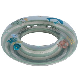 Koło dmuchane do pływania 50 cm Fresh Greens, Little Dutch