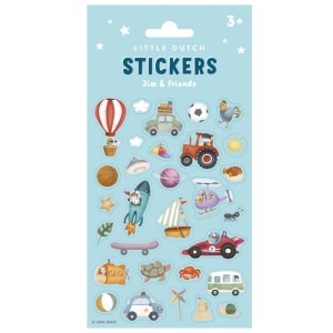 Naklejki Jim & friends, Little Dutch