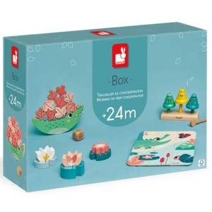 Zestaw zabawek edukacyjnych - Box Edukacyjny 24 m-cy, Janod