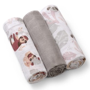 Pieluszki muślinowe Leniwce, Babyono