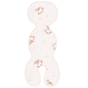 Bambusowa wkładka antypotowa do fotelika samochodowego 0-13 i 9-18 kg Rocking Horses, Samiboo