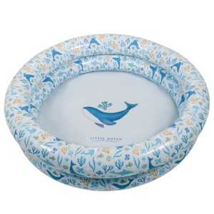 Dmuchany basenik dla dzieci 80 cm Blue Ocean Dreams, Little Dutch