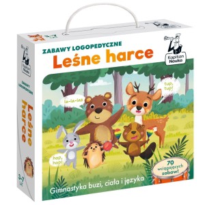 Zabawy logopedyczne - Leśne harce 3+, Kapitan Nauka