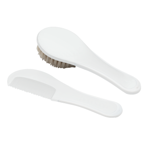 Szczoteczka z grzebykiem Biała, bébé-jou