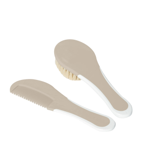 Szczoteczka z grzebykiem Taupe, bébé-jou