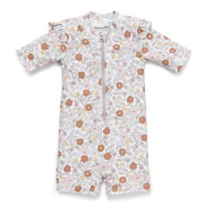 Swimsuit z rękawami Vintage Little Flowers 62/68, Little Dutch
