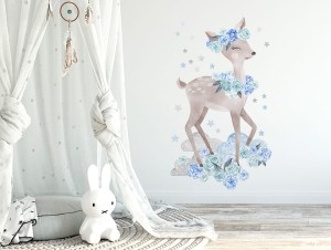 Sarenka niebieska - naklejka na ścianę, Pastelowe Love