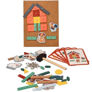 Przybijanka korkowa Przygoda na Farmie, Adam Toys