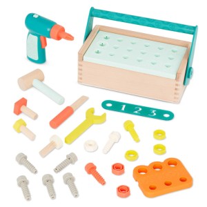 Skrzynka małego majsterkowicza z wiertarką Fix ‘n’ Play Kit, B.Toys
