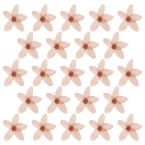 Naklejki na ścianę - Niezapominajki Boho, Pastelowe Love