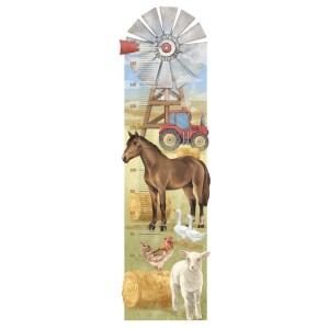 Naklejka na ścianę - Miarka Farma, Pastelowe Love