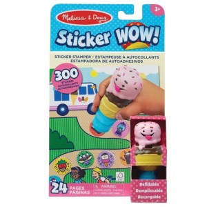 STICKER WOW stempelki z naklejkami - Lody, Melissa & Doug