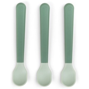 Łyżeczki dla niemowląt Easy-grip Foodie Green, Done By Deer