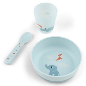 Pierwszy zestaw obiadowy Playground Blue, Done By Deer