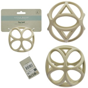 Gryzak - piłeczka silikonowa Sand, Little Dutch