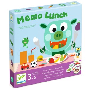 Gra  pamięciowa MEMO LUNCH 3+, Djeco