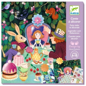 Zestaw artystyczny 4w1 Kraina Czarów 6+, Djeco