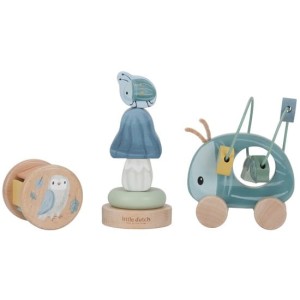 Drewniany zestaw prezentowy Forest Friends, Little Dutch