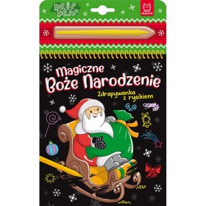 Zdrapywanka z rysikiem - Magiczne Boże Narodzenie